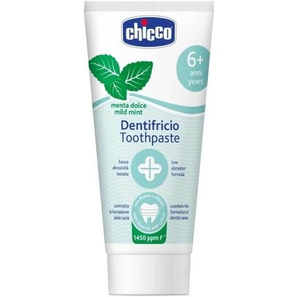 Chicco Children'S Mint Toothpaste With Low Abrasiveness, Betaine, And Vitamin