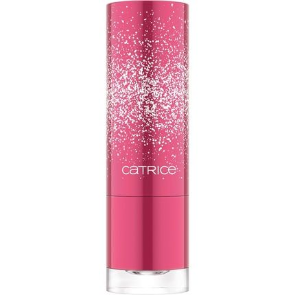 Catrice Glitter Glam Glow Lip Balm Lipstick No. 010 Pink Moisturizing Nourishing Color-Adapting Vegan Paraben-Free Microplastic-Free Nanoparticle-Free 3.2G
