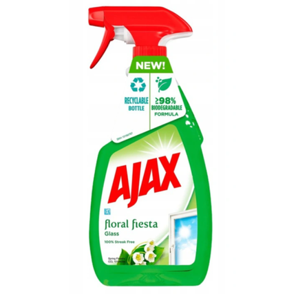 Ajax Floral Fiesta Window Cleaner Spray 500Ml Spring Bouquet