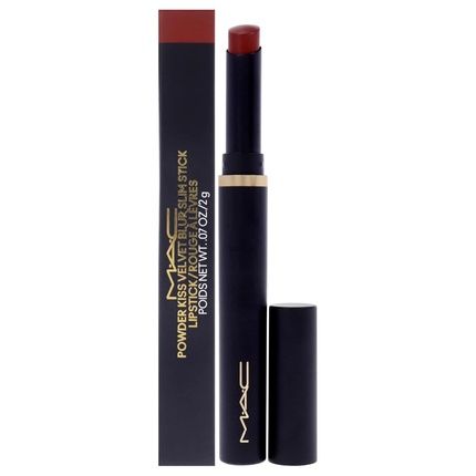 Mac Powder Kiss Lipstick Velvet Blur Slim Stick Pumpkin For Women 18G