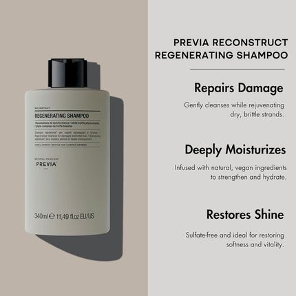 Previa Reconstruct Regenerating Shampoo 340Ml