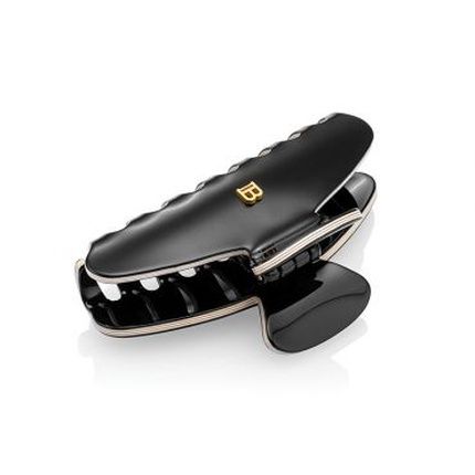 Balmain Hair Couture Medium Hair Clip In Black And White