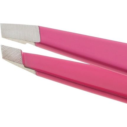 Tweezerman Stainless Steel Slant Tweezer Pink