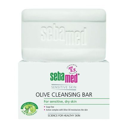 Sebamed Syndet Sensitive Skin Olive Cleansing Bar 150 G Ideal For Sensitive Skin