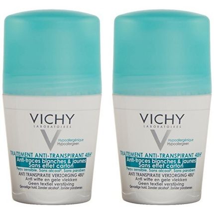 Vichy Set Of Ball Antiperspirants Against White And Yellow Spots 2 X 50 Ml