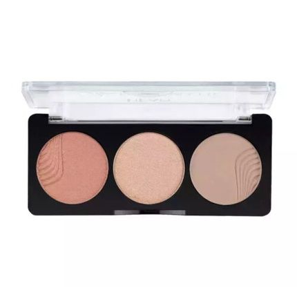 Hean Glow Nude Palette Makeup Palette 3-In-1 Sunglow 9G