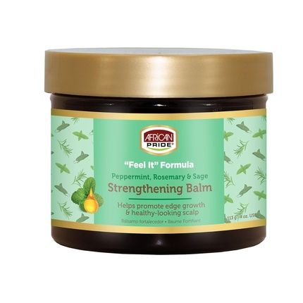 African Pride Feel It Formula Hair Strengthening Balm 4Oz