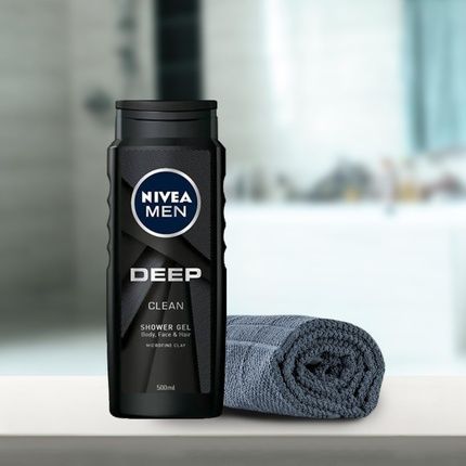 Nivea Men Deep Shower Gel 500Ml - Image 3