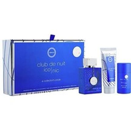 Armaf Club De Nuit Blue Iconic Gift Set - Edp 105 Ml, Shower Gel 100 Ml, Deostick 75 G - Image 3