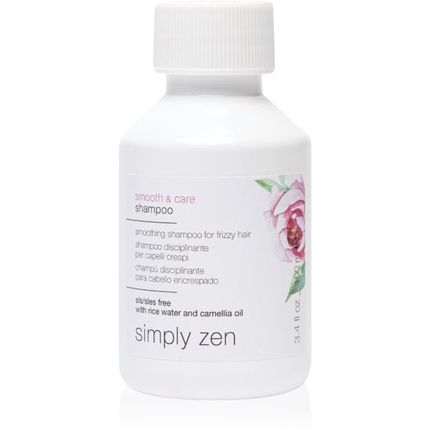 Simply Zen Smooth & Care Shampoo - 100 Ml, For Frizzy Hair