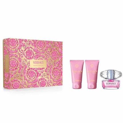 Versace Bright Crystal Eau De Toilette Gift Set - 50Ml
