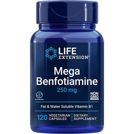 Benfotiamine 250Mg 120 Capsules