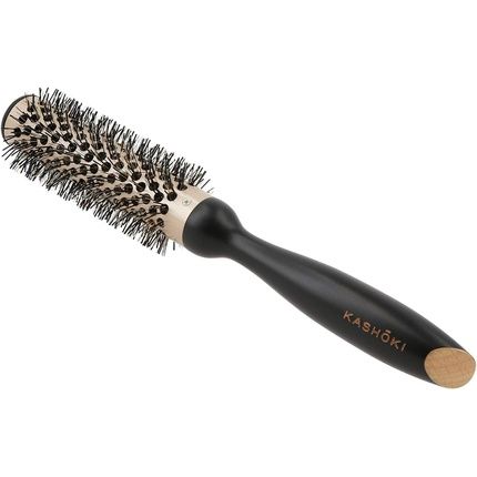 Tb Tools For Beauty T4B Kashoki Natural Beauty Environmentally Friendly Ceramic And Wood Round Brush 25Mm