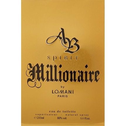 Lomani Ab Spirit Millionaire For Men 6.6Oz Edt Spray