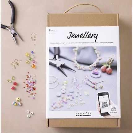 Large Jewelry Making Kit For Bracelets, Necklaces And Earrings, With Video