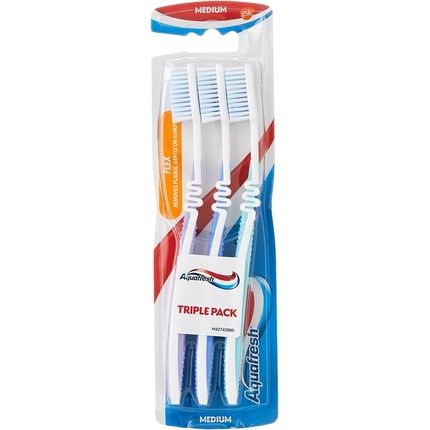 Aquafresh Gsk015556 Toothbrush - Pack Of 3