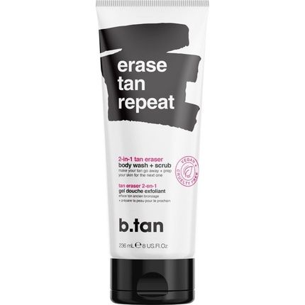 B.Tan Self Tan Remover & Body Wash - Best 2-In-1 Exfoliator