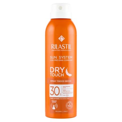 Rilastil Sun System Dry Touch Spray Spf 30 Antioxidant For Sensitive Skin
