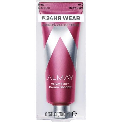 Almay Velvet Foil Cream Shadow Ruby Glam 0.36 Fl. Oz 10.65 Ml