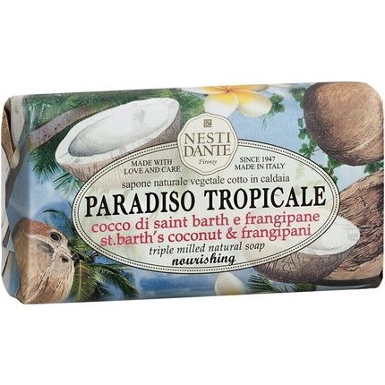 Nesti Dante Paradiso Tropicale Tahitian Lime & Mosambi Peel Soap 250G Coconut