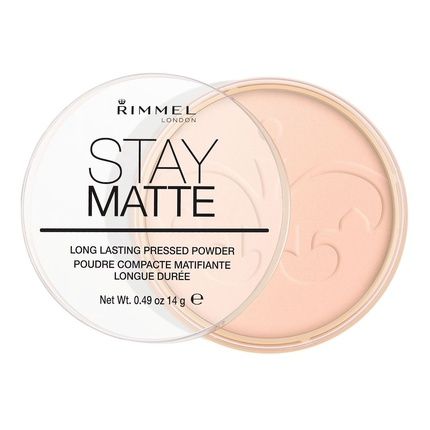 Rimmel Stay Matte Long Lasting Pressed Powder In Pink Blossom, 14G