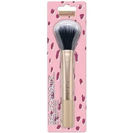 Collection Animalista Duo Fiber Powder Brush With Dual Fiber For Face Real Techniques