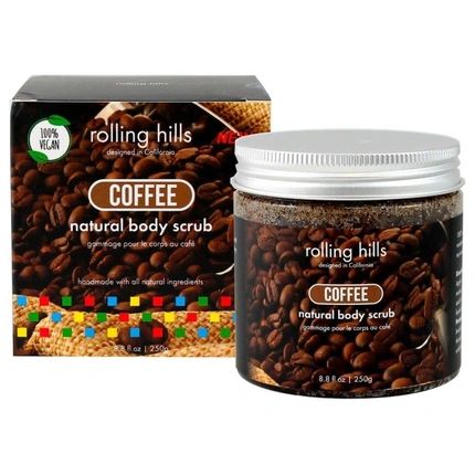 Rolling Hills Rolling Natural Body Scrub Coffee