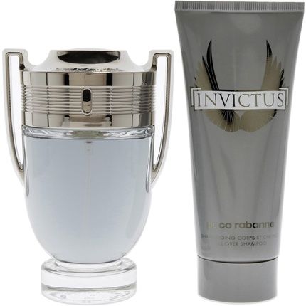 Paco Rabanne Invictus Edt 100Ml All Over Shampoo 100Ml
