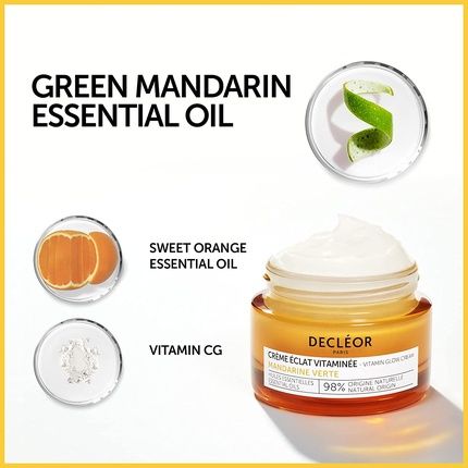 Ladies Green Mandarin Vitamin Glow Cream 50Ml - Image 3