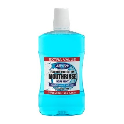 Beauty Formulas Active Alcohol Free Mouthwash 750Ml