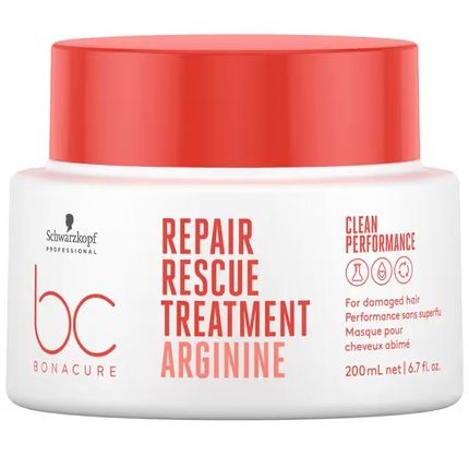Bc Bonacure Repair Rescue Treatment Restorative Mask For Damaged Hair 200Ml