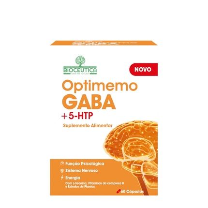 Bioceutica Optimemo Gaba 5Htp 60 Capsules