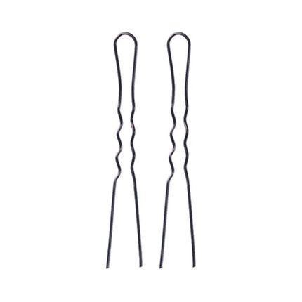 Eurostil Black Hairpins 49Mm - Pack Of 200