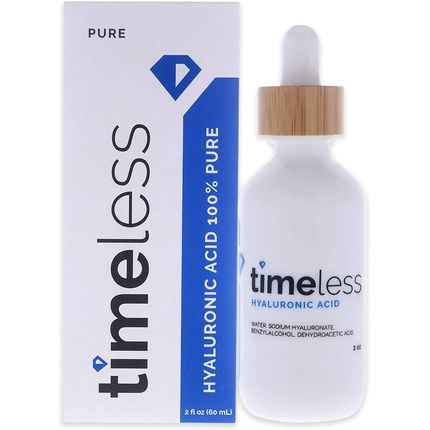 Timeless Hyaluronic Acid 100% Pure Serum For Unisex 2Oz