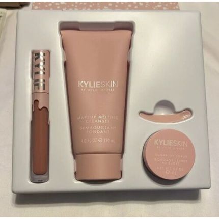 Kylieskin By Kylie Jenner Glam Beauty Kit Makeup Melt Cleanser And Exfoliator
