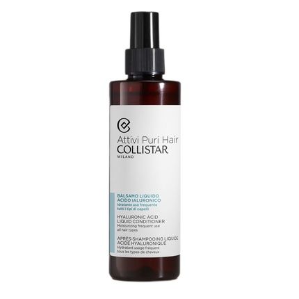 Collistar Attivi Puri Liquid Balsam With Hyaluronic Acid Hair Conditioner Spray 200Ml