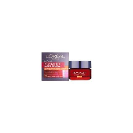 L'Oral Paris Antiwrinkle Day Cream Spf 20 Revitalift Laser Renew 50 Ml - Image 3