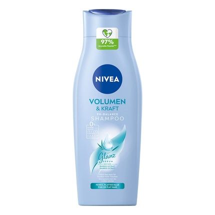 Nivea Volumen & Kraft Ph-Balance Shampoo With Bamboo Extract 400Ml