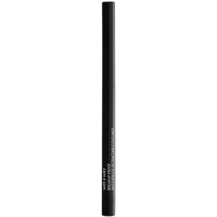 Wet N Wild Megalast Retractable Eyeliner Gel Eyeliner 16 Hours Blackest Black - Image 3
