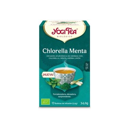 Yogi Tea Chlorella Mint Organic 17 Tea Bags