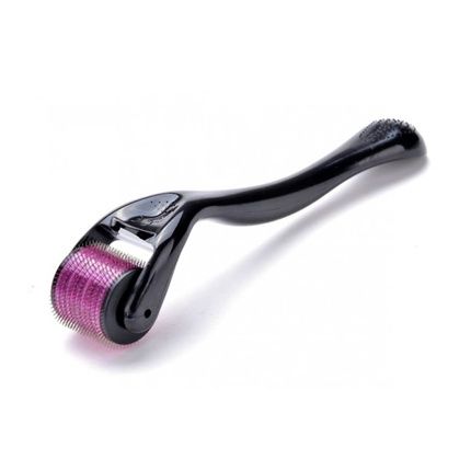 Titan Dermaroller 540 Needles 0.5Mm With Travel Case Microneedle Roller For Skin Rejuvenation Anti-Aging Wrinkle Scar