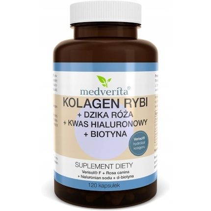 Fish Collagen With Wild Rose, Hyaluronic Acid, And Biotin - Verisol F