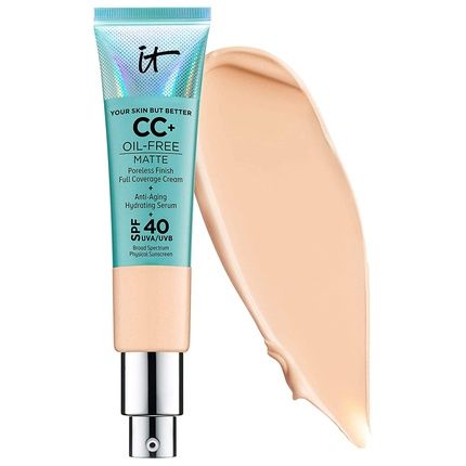 It Cosmetic Your Skin But Better Cc Cream Oil-Free Matte With Spf 40 Light Medium