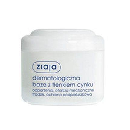Ziaja Dermatological Hypoallergenic Base With Zinc Oxide 80 Ml