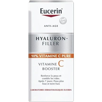 Eucerin Hyaluron-Filler + 3X Effect Vitamin C Booster 8Ml - Pack Of 3
