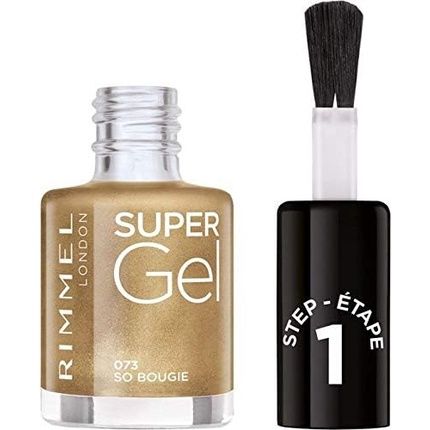 Rimmel Super Gel Nail Polish 073 So Bougie 12Ml