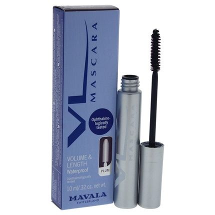 Mavala Volume & Length Waterproof Mascara Plum 0.32 Ounce