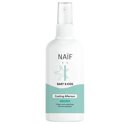 Naif Cooling Aftersun Spray For Baby & Child Soothes, Cools, And Hydrates Vegan Fragrance-Free 175Ml