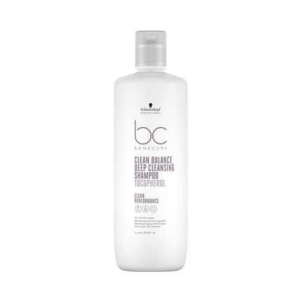 Schwarzkopf Professional Bc Clean Balance Deep Cleansing Shampoo 1000Ml