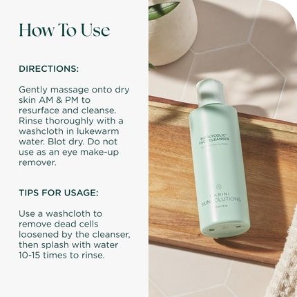 Marini Skinsolutions Bioglycolic Face Cleanser Gentle Resurfacing Facial Wash - Image 3